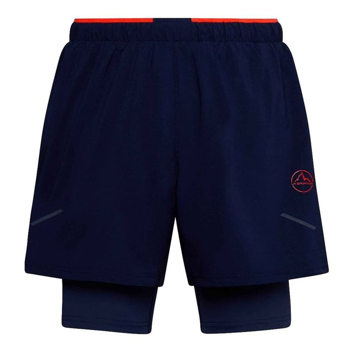 Pantaloni Corti Sportivi da Uomo La Sportiva Trail Bite Blu Marino