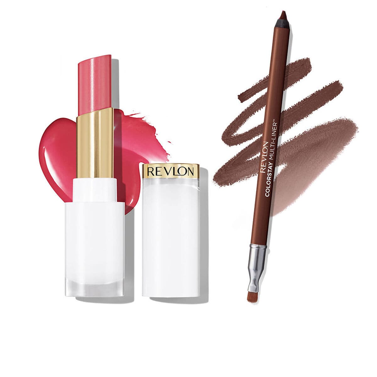 Rossetti Revlon DUO GLASS SHINE 2 Pezzi