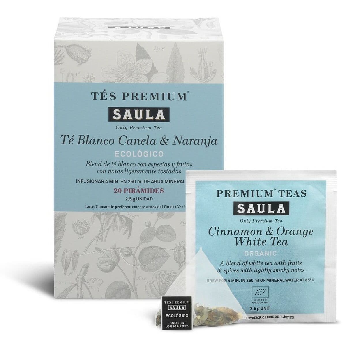 Tè Bianco Saula PIR.C20UNI (10 Unità)