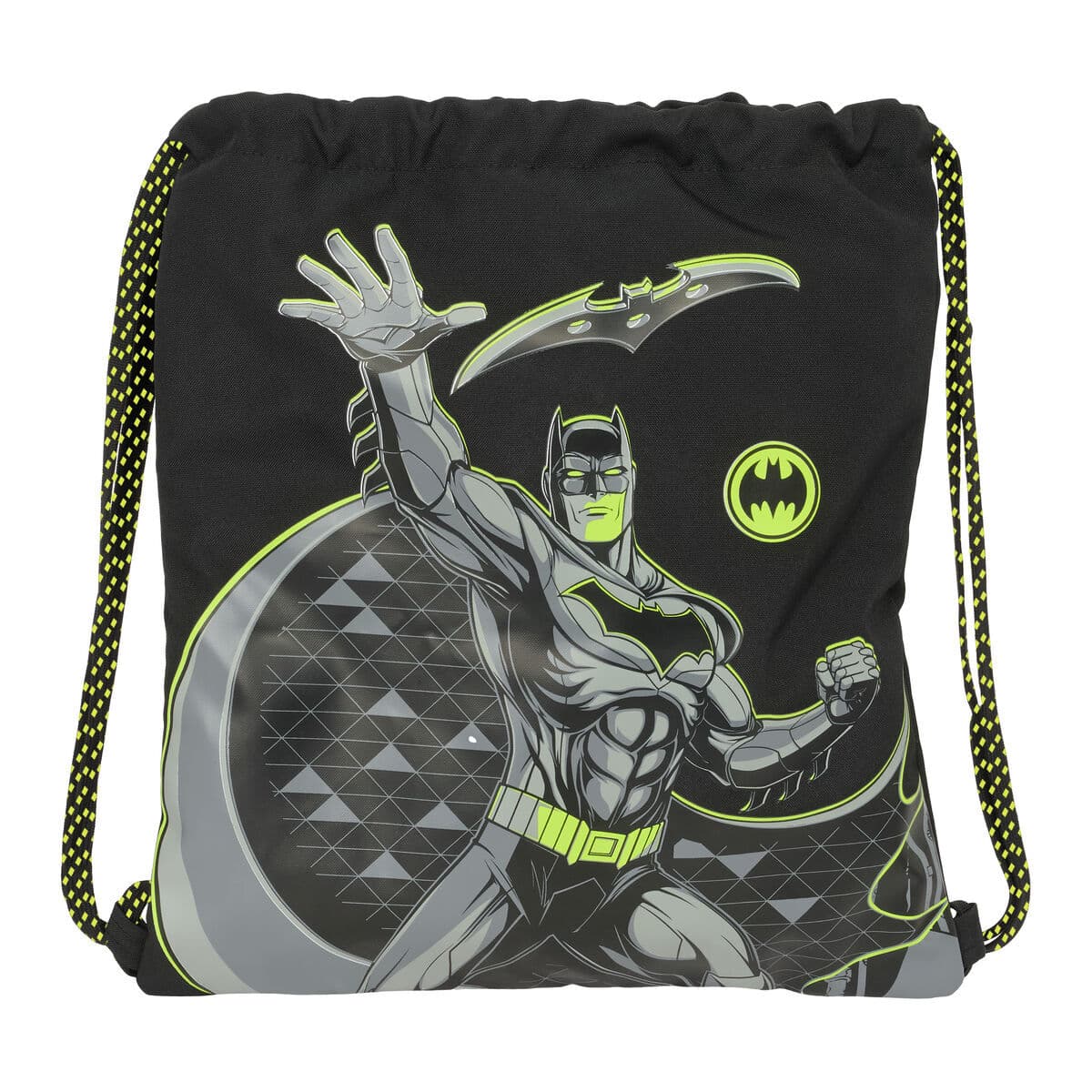 Zainetto con Cordini Batman Game over Nero 35 x 40 x 1 cm