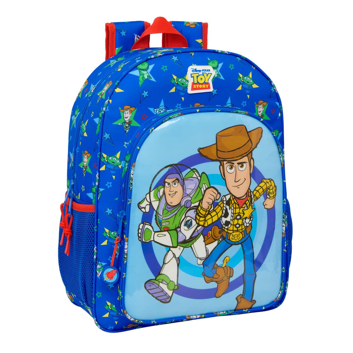 Zaino Scuola Toy Story Good vibes Azzurro