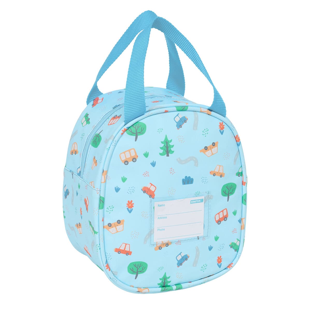 Portamerenda Termico Safta Coches Azzurro 19 x 22 x 14 cm