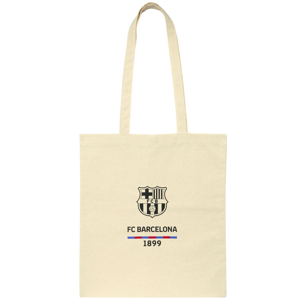 Borsa F.C. Barcelona Beige Cotone
