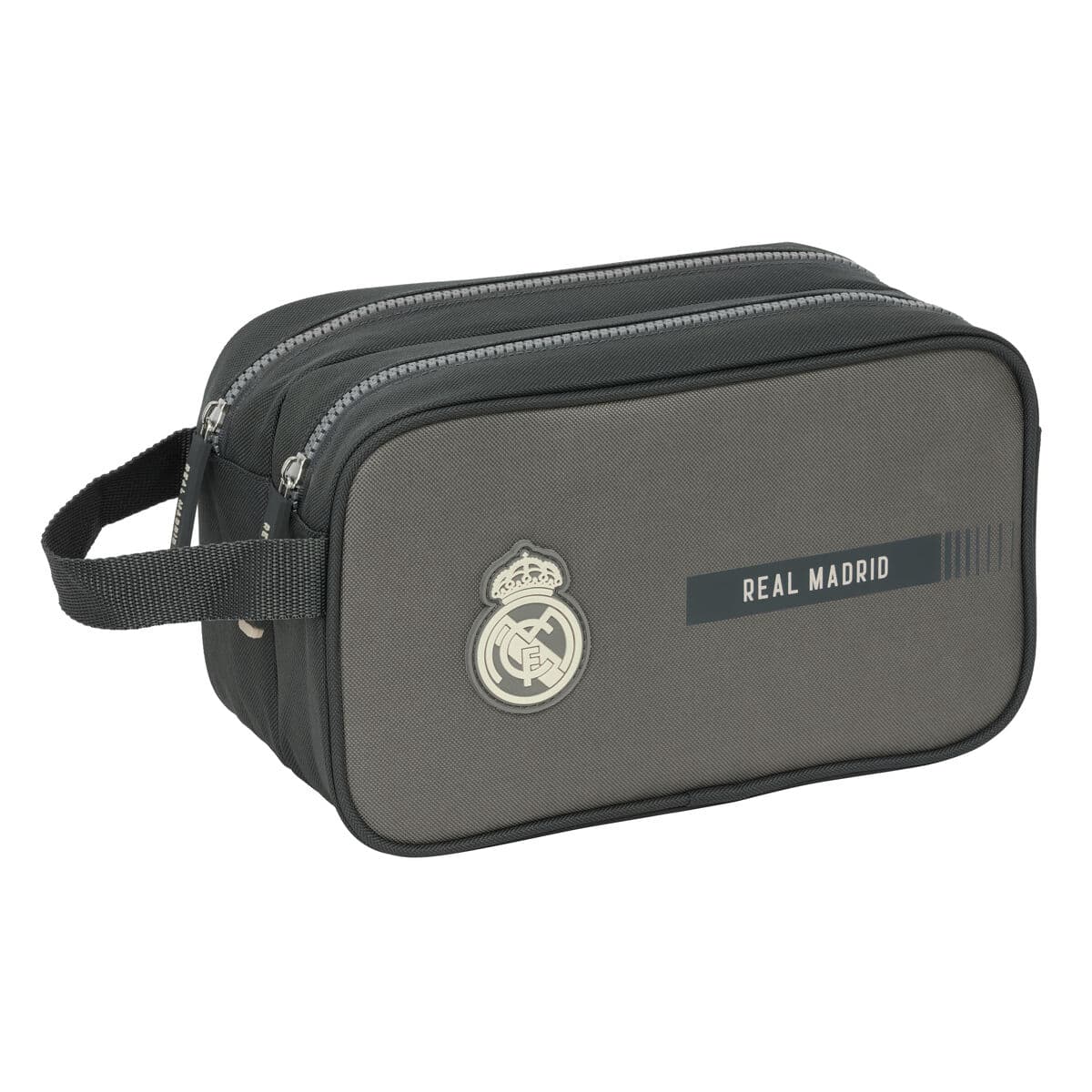 Necessaire da Viaggio Real Madrid C.F. Grigio Sportivo 26 x 15 x 12.5 cm