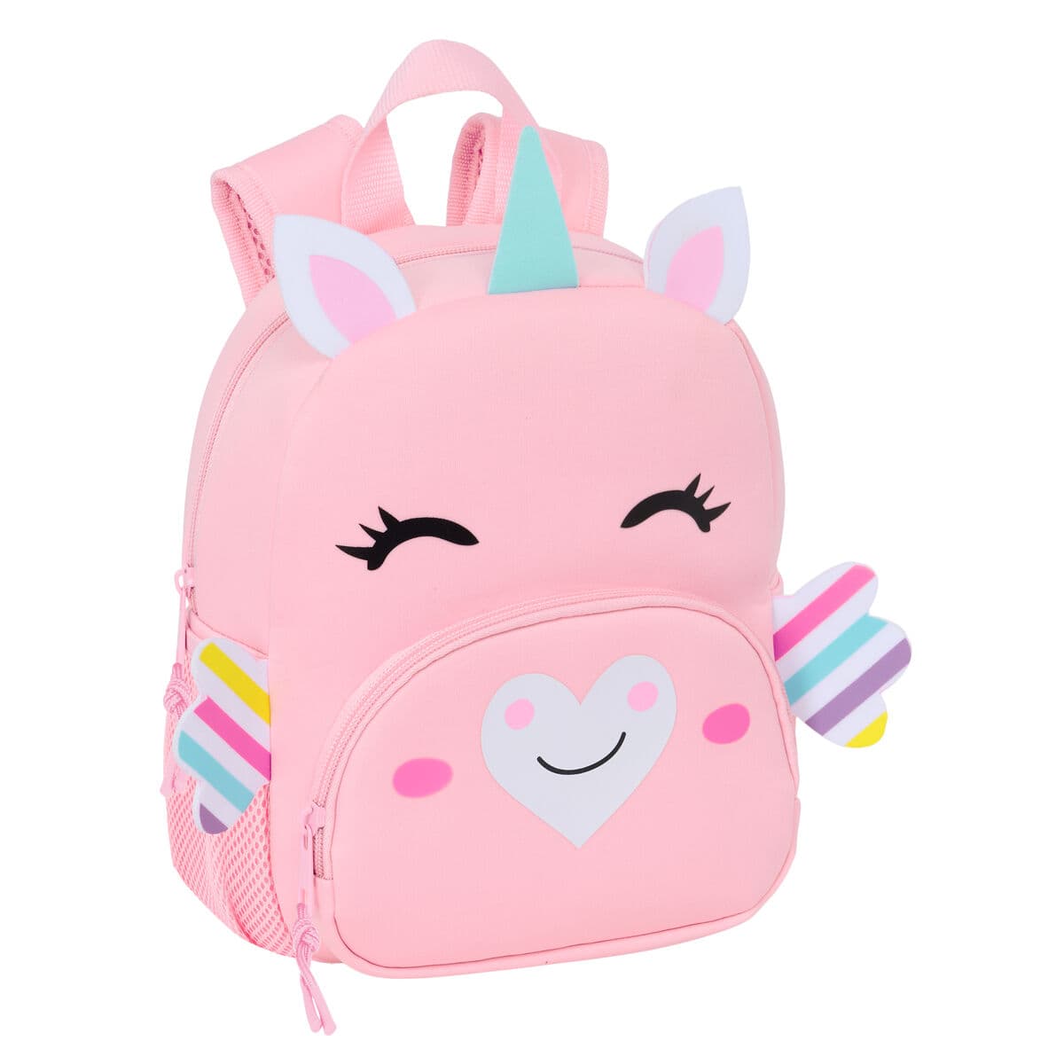 Zaino Scuola Safta Unicornio Rosa 20 x 25 x 9 cm