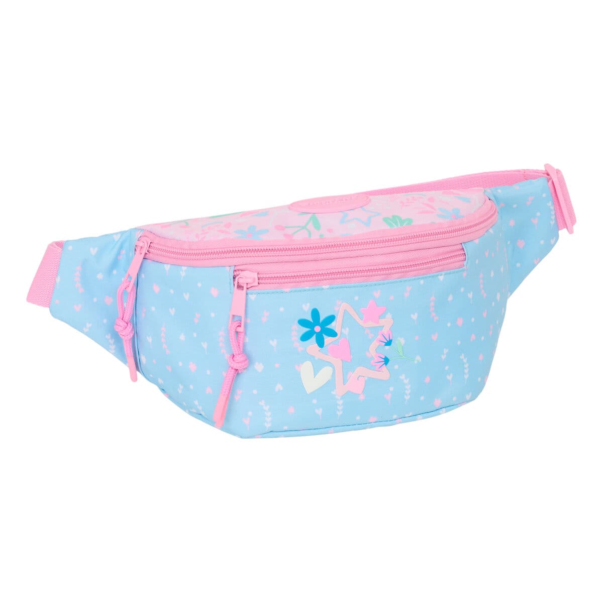 Marsupio BlackFit8 Smile Rosa Azzurro Chiaro 23 x 12 x 9 cm