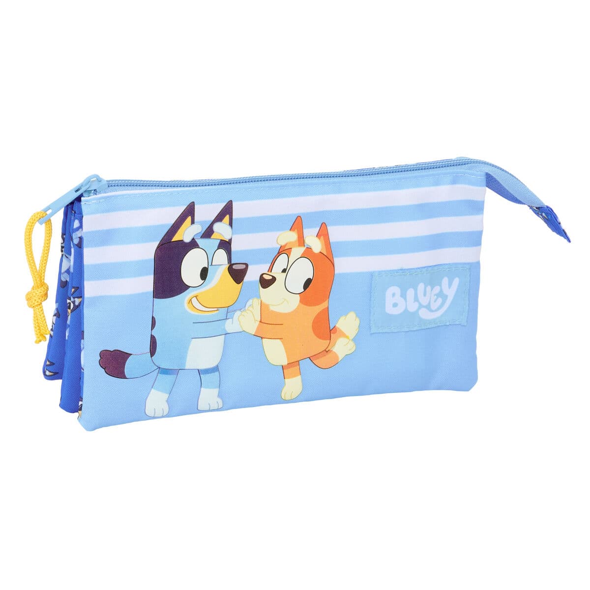 Portaoggetti Triplo Bluey Let's play Azzurro 22 x 12 x 3 cm