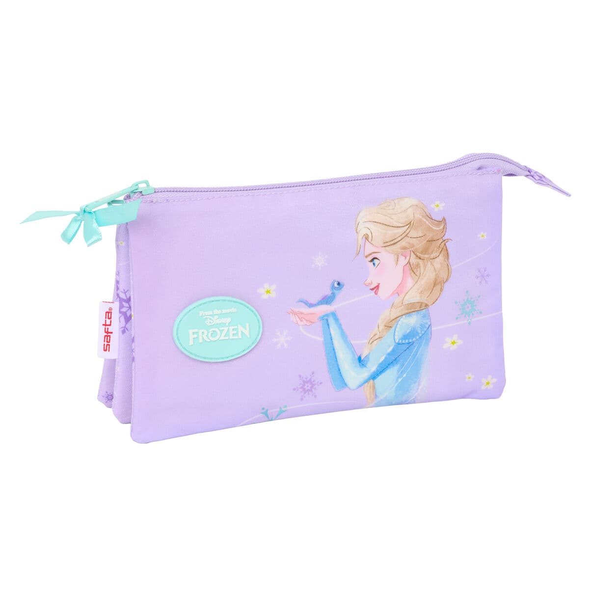 Portaoggetti Triplo Frozen Spirit Lilla 22 x 12 x 3 cm