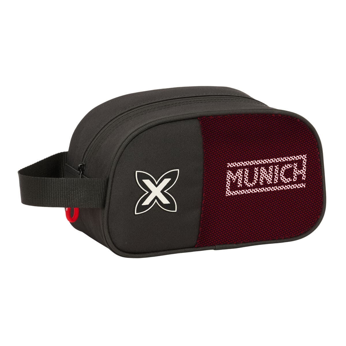 Necessaire da Viaggio Munich Vulcan Nero 26 x 15 x 12 cm
