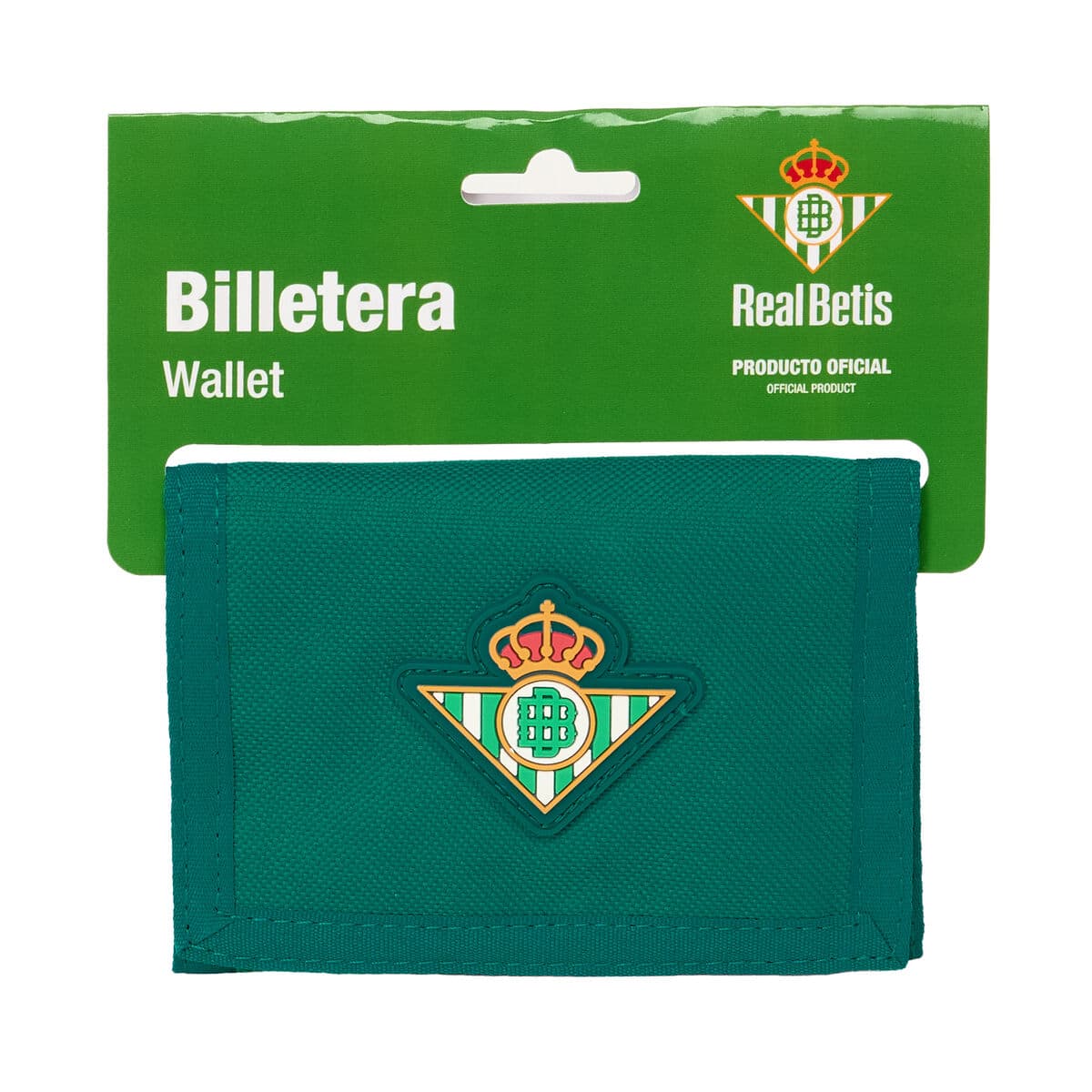 Portafogli Real Betis Balompié Verde Verde Turchese 12,5 x 9,5 x 1 cm