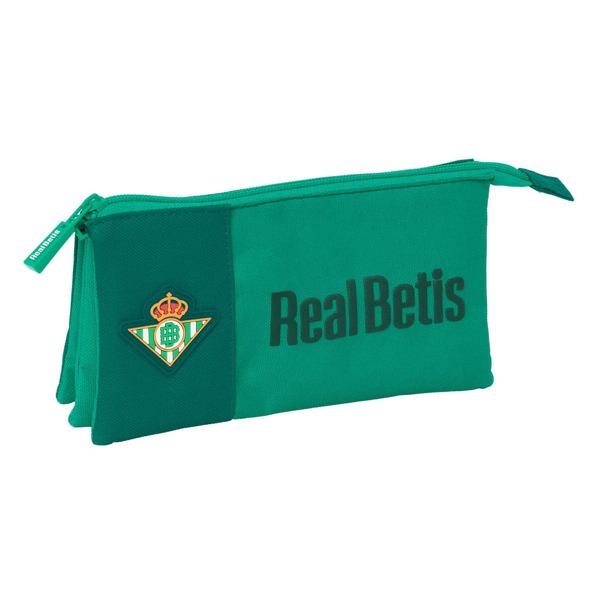 Portaoggetti Triplo Real Betis Balompié Verde 22 x 12 x 3 cm
