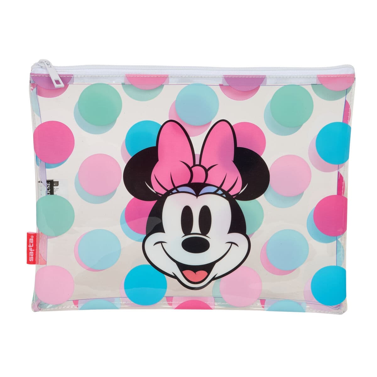Borsa da Mare Minnie Mouse Beach Multicolore Trasparente