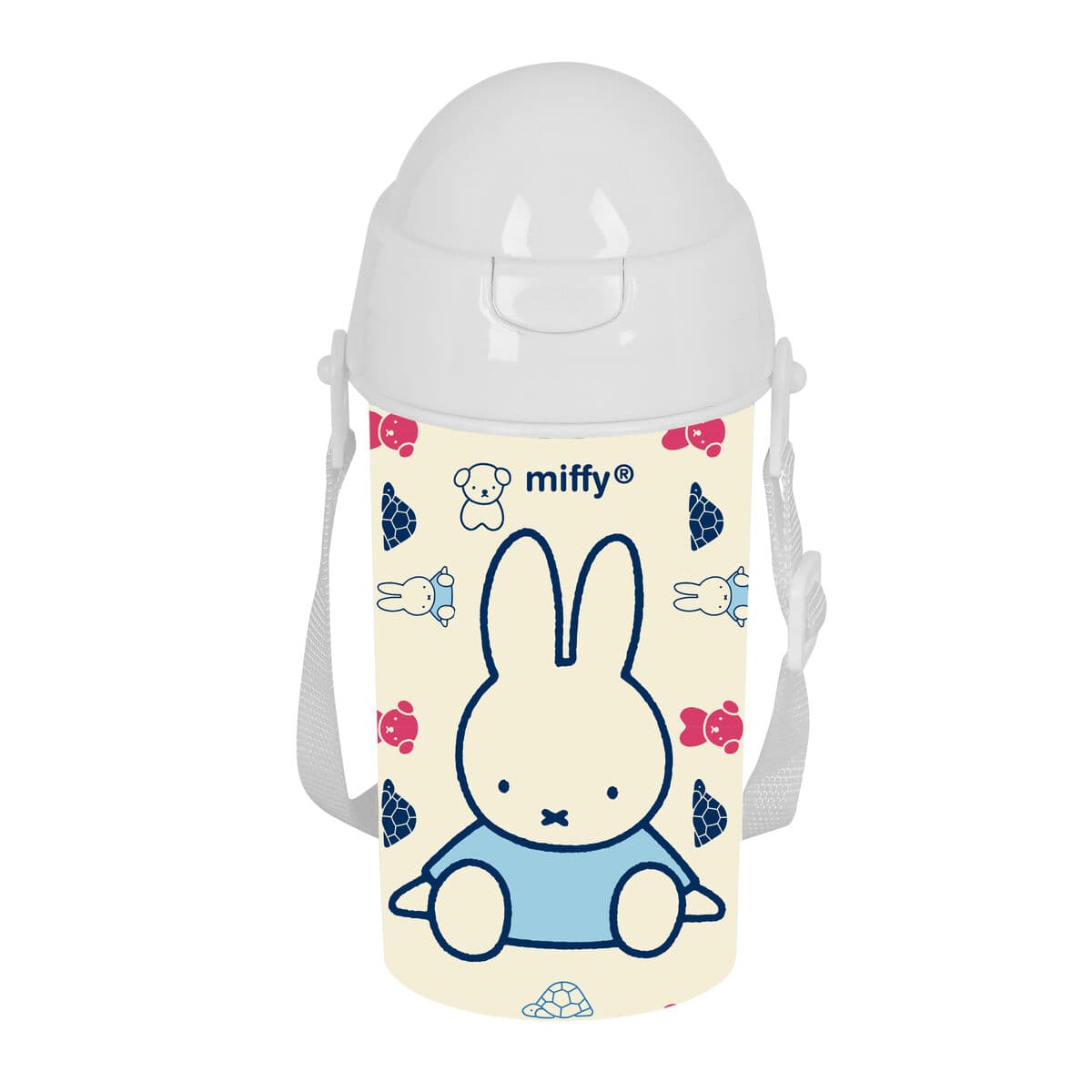 Bottiglia d'acqua Miffy Buddy Beige PVC 500 ml