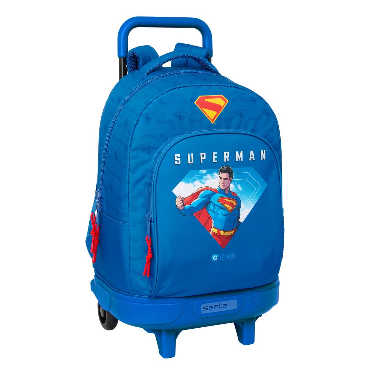 Zaino Scuola Superman Azzurro 33 x 45 x 22 cm