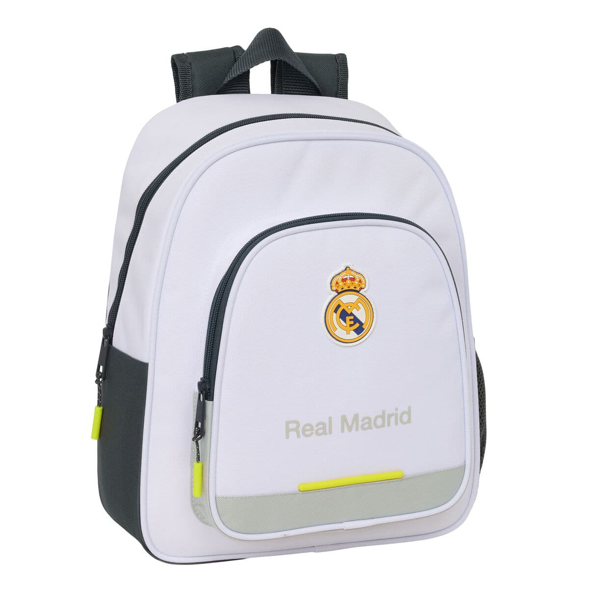 Zaino Scuola Real Madrid C.F. Bianco 28 x 34 x 10 cm