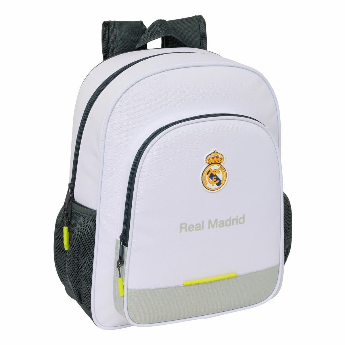 Zaino Scuola Real Madrid C.F. Bianco 32 x 38 x 12 cm