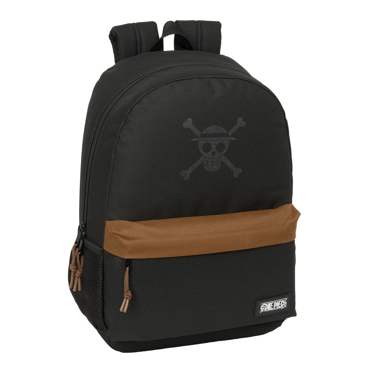 Zaino Scuola One Piece Nero 30 x 46 x 14 cm