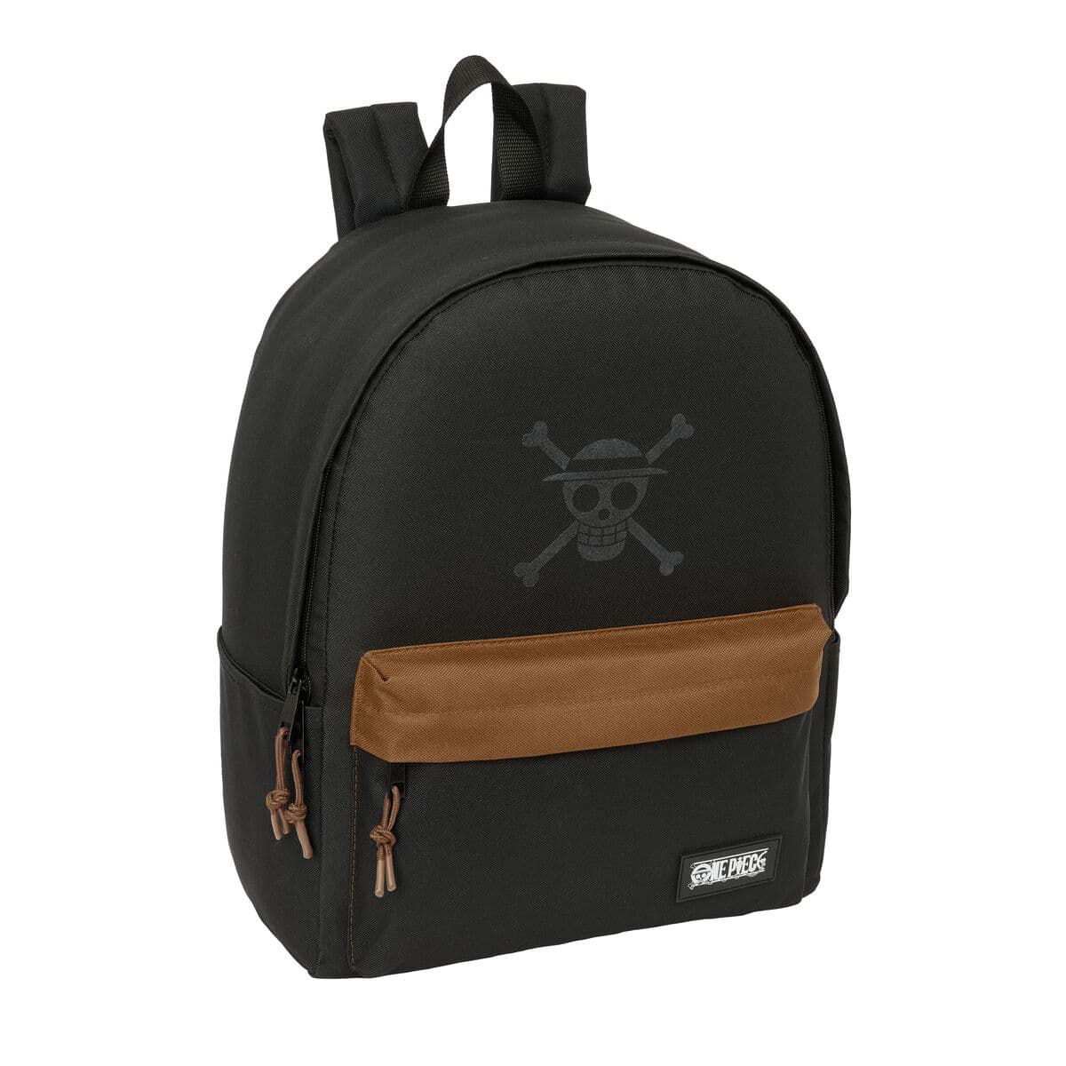Zaino Scuola One Piece Nero 31 x 40 x 16 cm