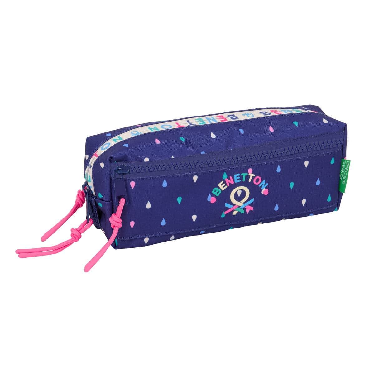 Necessaire Benetton Drop Multicolore 22 x 8,5 x 6 cm