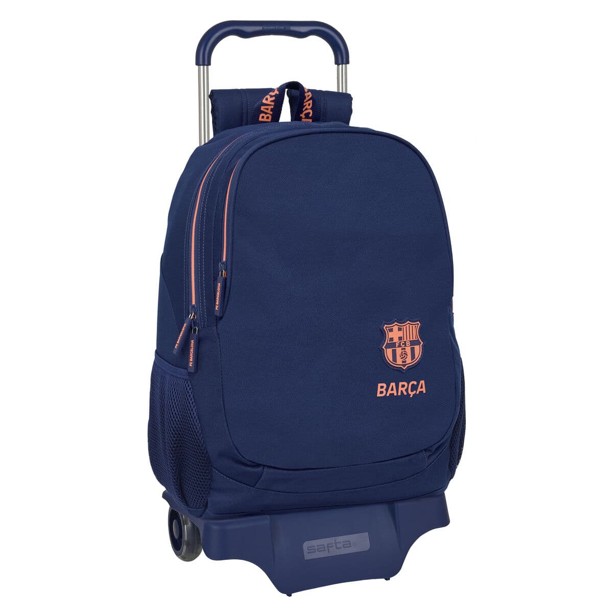 Zaino Scuola F.C. Barcelona Blu Marino 32 x 44 x 16 cm