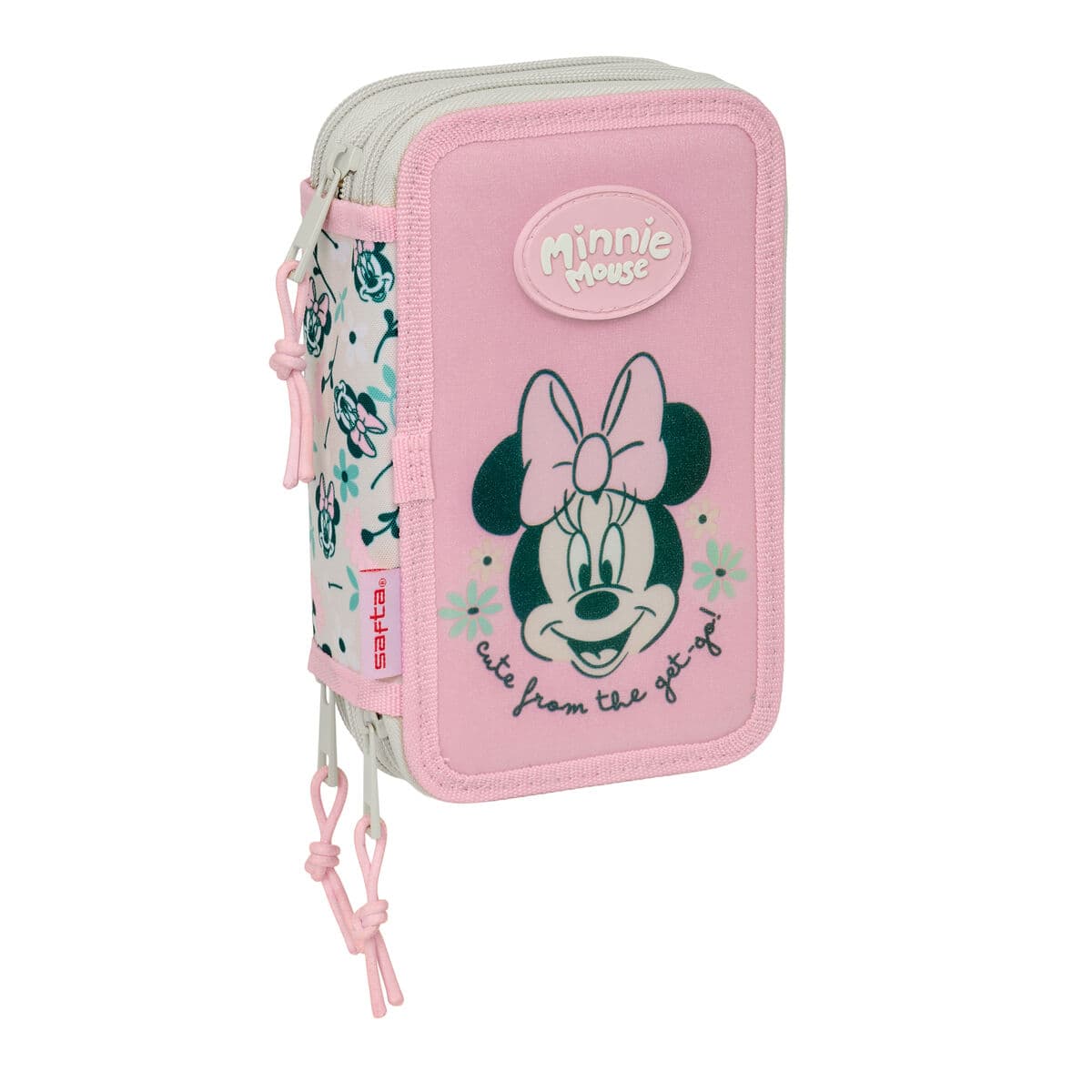 Necessaire Minnie Mouse Minty Rosa 12,5 x 19,5 x 5,5 cm 37 Pezzi