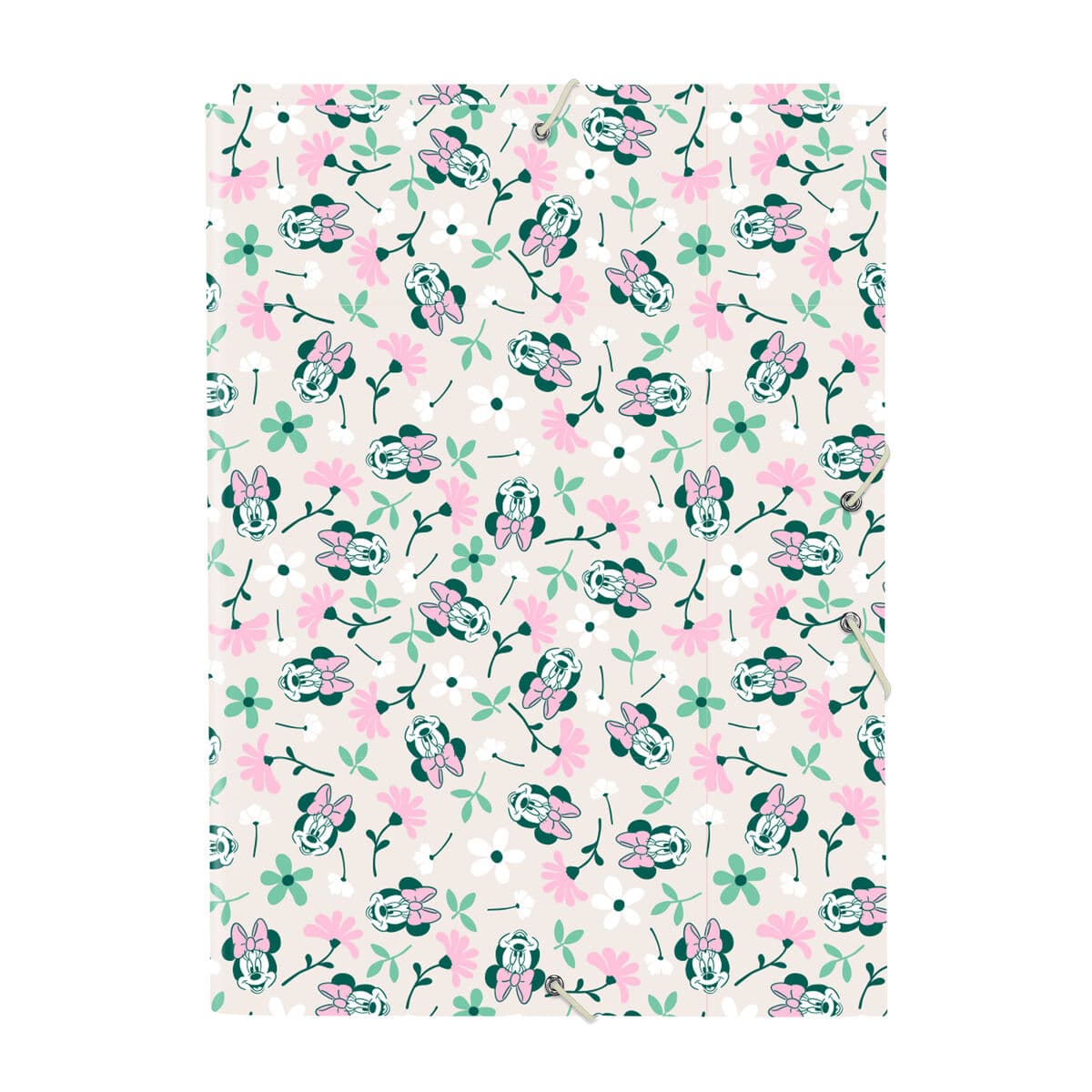 Raccoglitore ad anelli Minnie Mouse Minty Rosa A4 26 x 33.5 x 2.5 cm