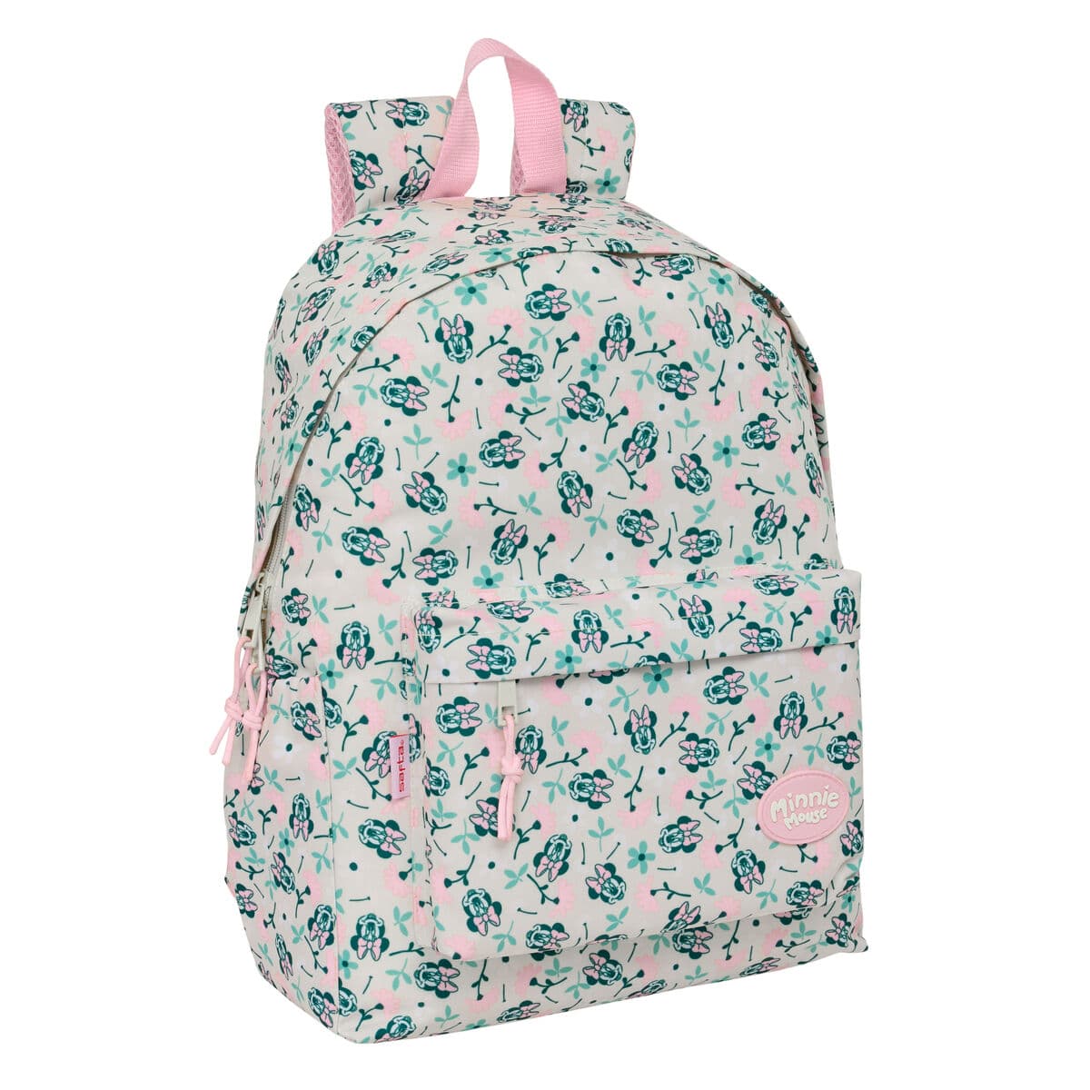 Zaino Scuola Minnie Mouse Minty Rosa 31 x 43 x 13 cm