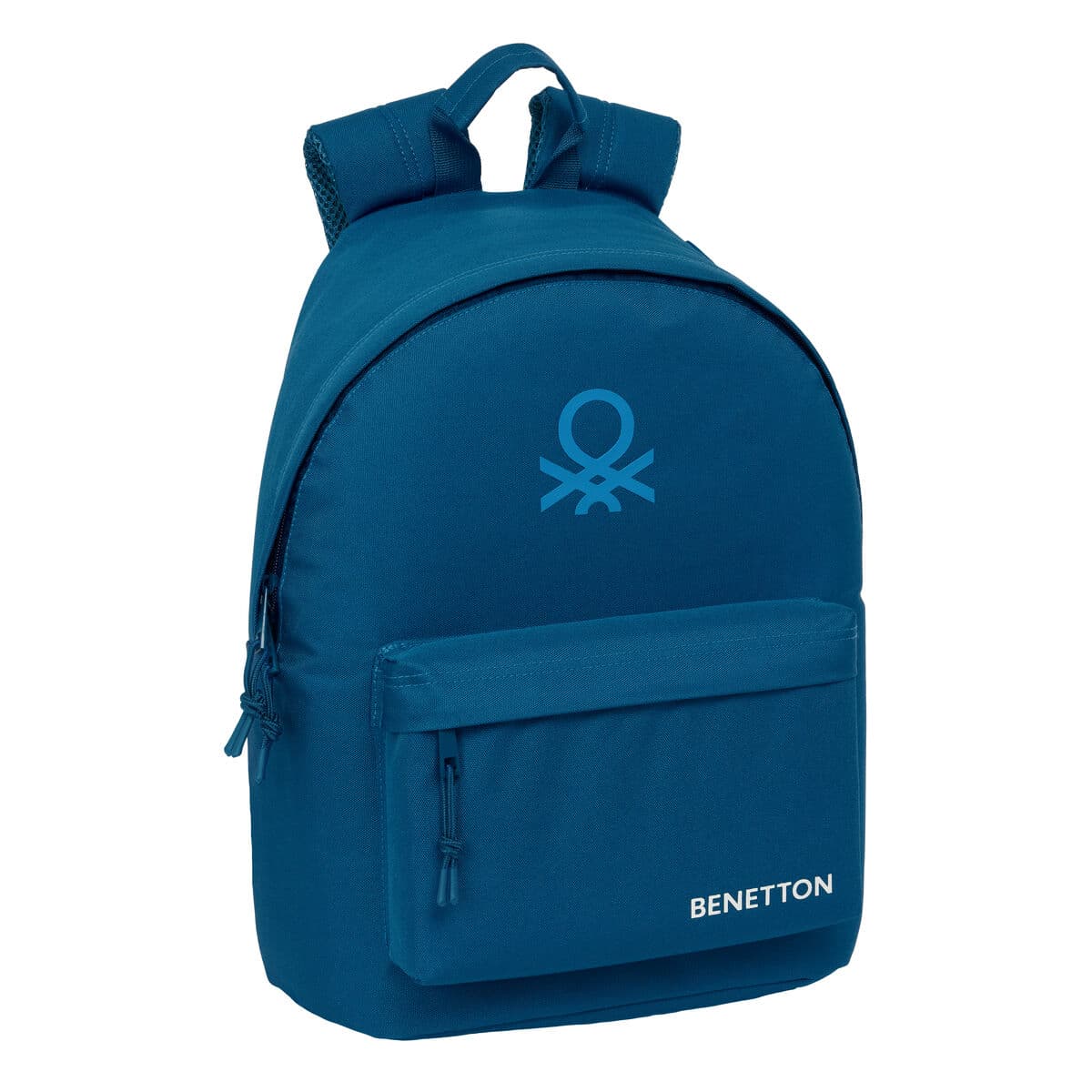 Zaino Scuola Benetton benetton basics Blu Marino 31 x 41 x 16 cm