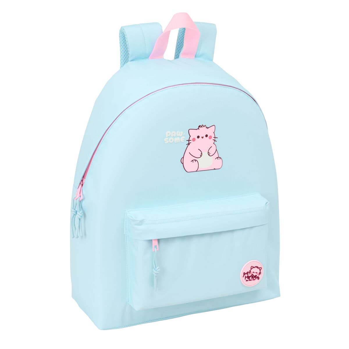 Zaino Pembe The pink cat Multicolore 33 x 42 x 15 cm