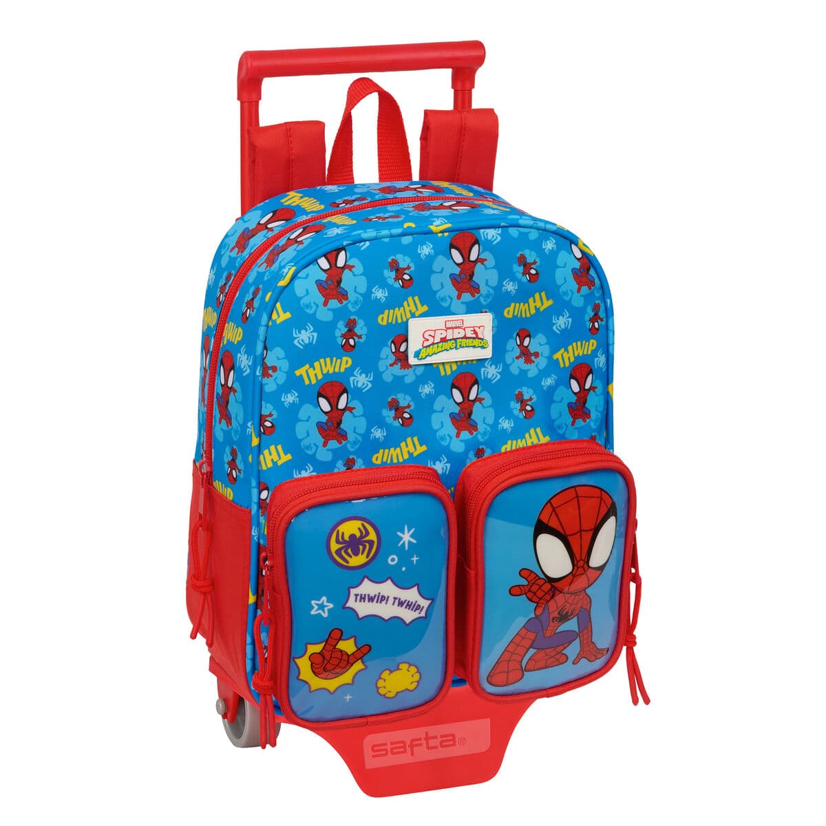 Zaino Scuola Spider-Man Azzurro Rosso 22 x 27 x 10 cm