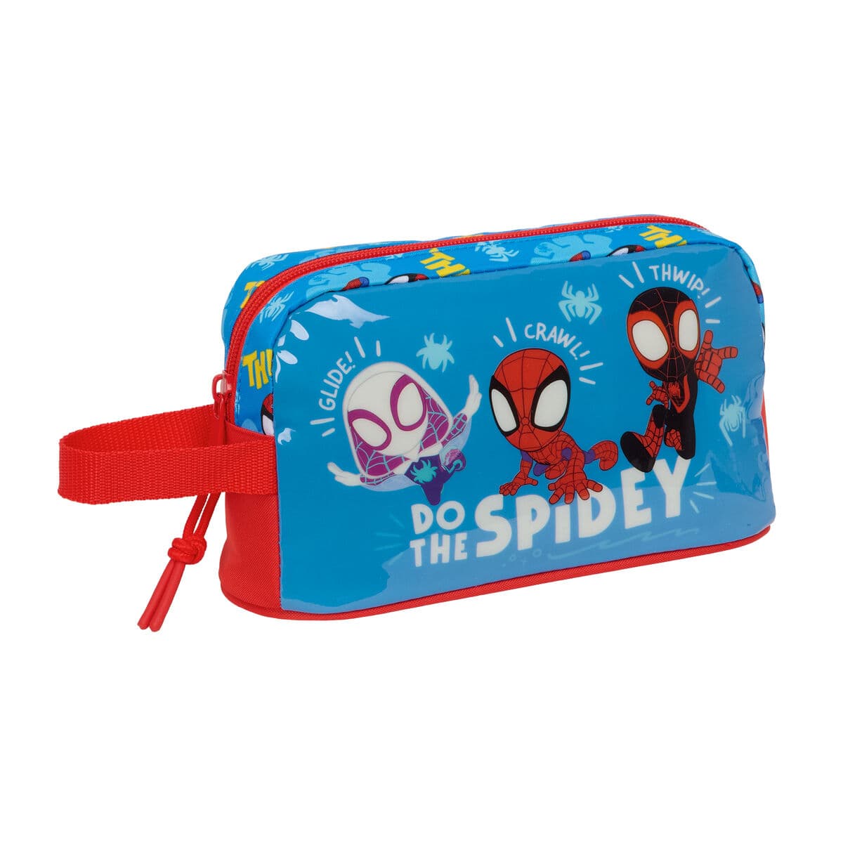 Portamerenda Termico Spider-Man Azzurro Rosso 21,5 x 12 x 6,5 cm