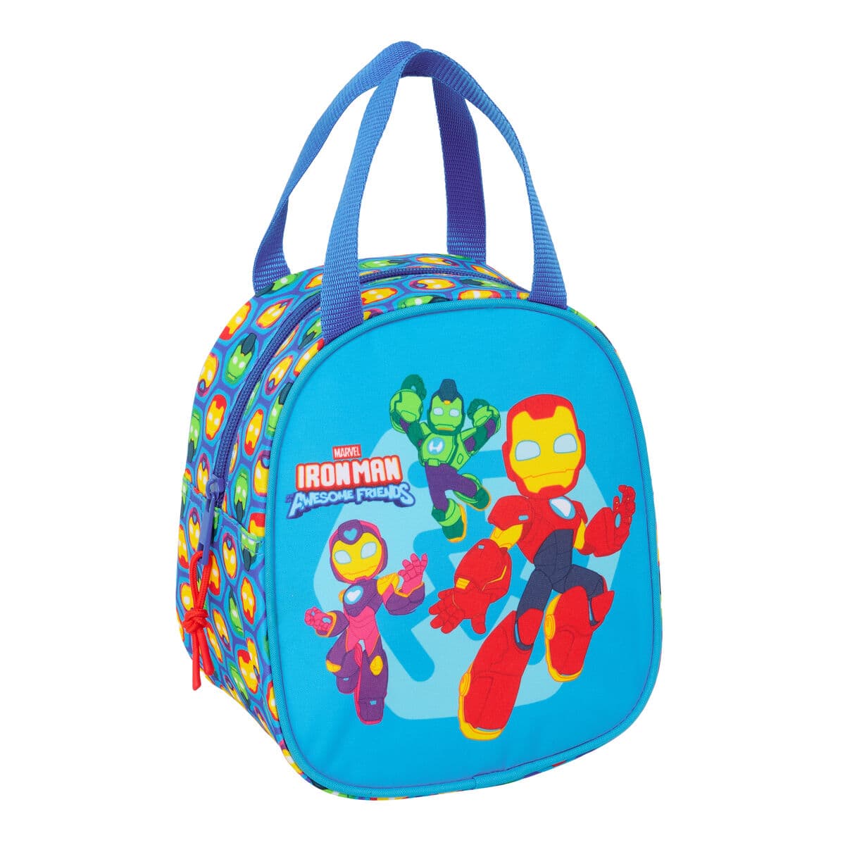 Portamerenda Termico Iron Man Multicolore 19 x 22 x 14 cm