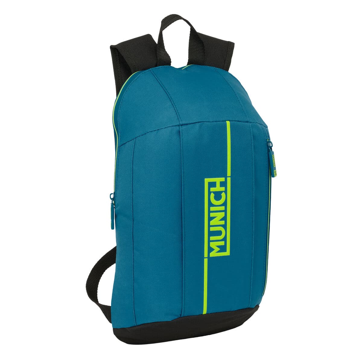 Zaino Munich Land Nero Verde 22 x 39 x 10 cm