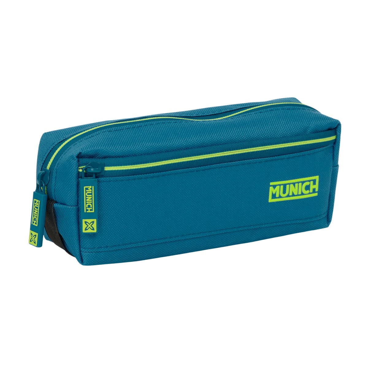 Necessaire Munich Land Nero Verde 22 x 8,5 x 6 cm