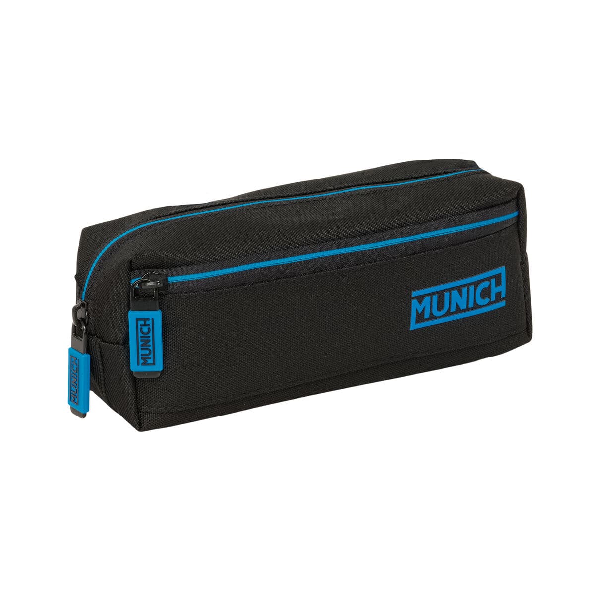 Necessaire Munich Road Azzurro Nero 22 x 8,5 x 6 cm