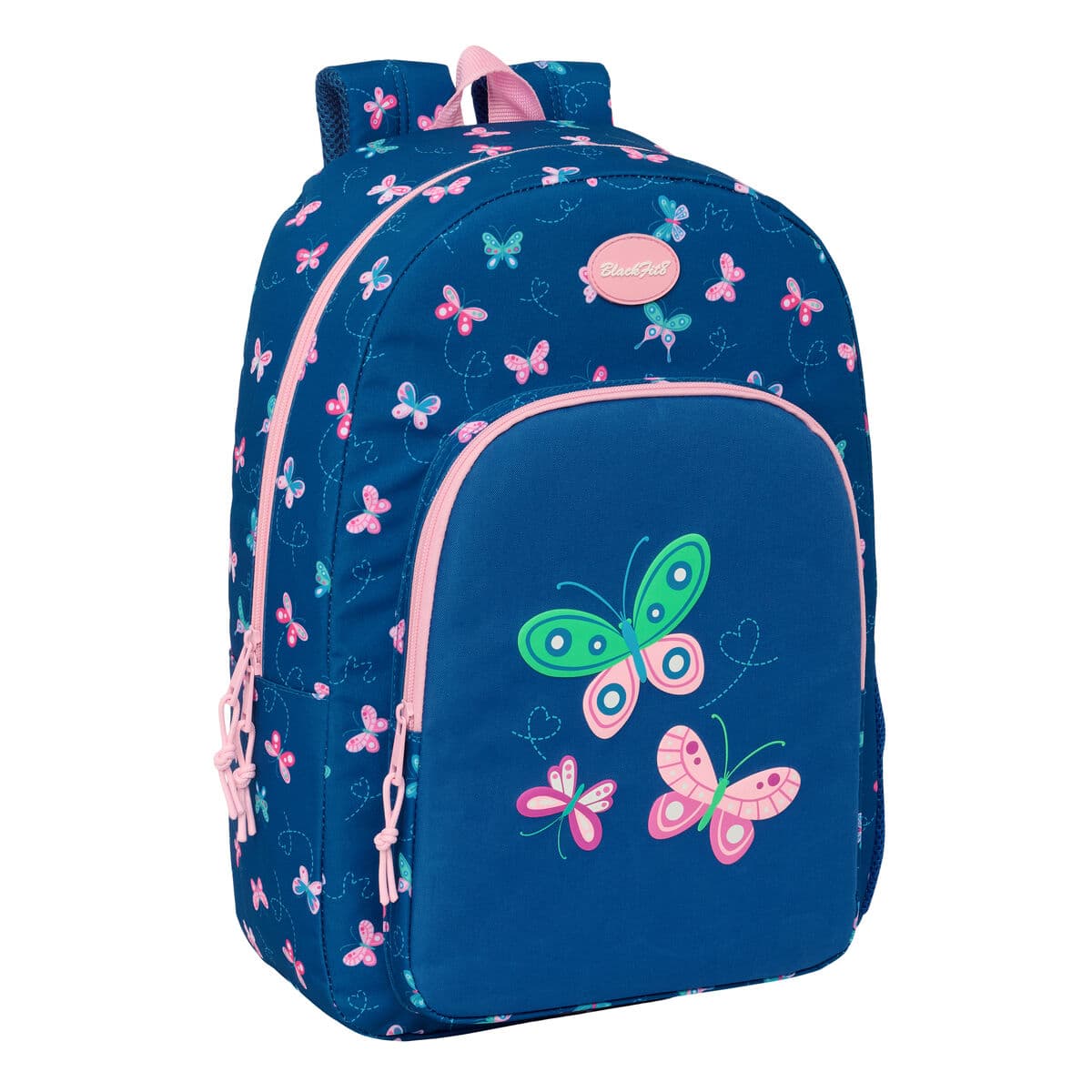 Zaino Scuola BlackFit8 Mariposas Multicolore 30 x 46 x 14 cm