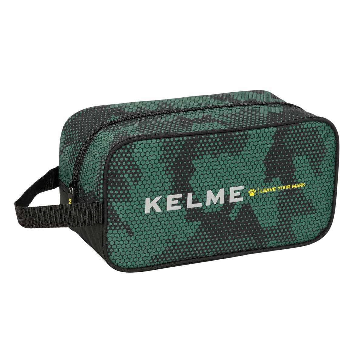 Scarpiera da Viaggio Kelme Camo Nero Verde 29 x 15 x 14 cm