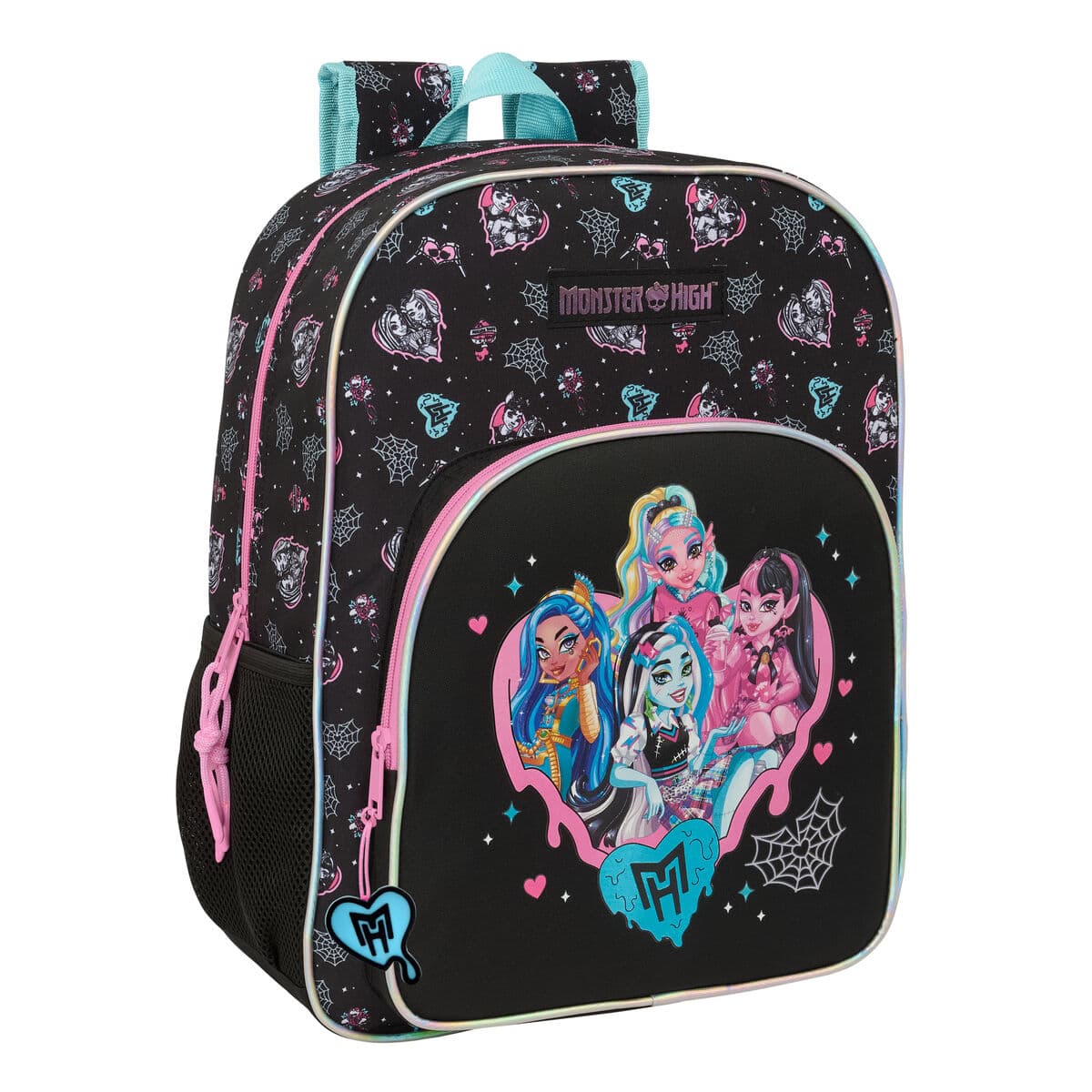 Zaino Scuola Monster High Nero 33 x 42 x 14 cm