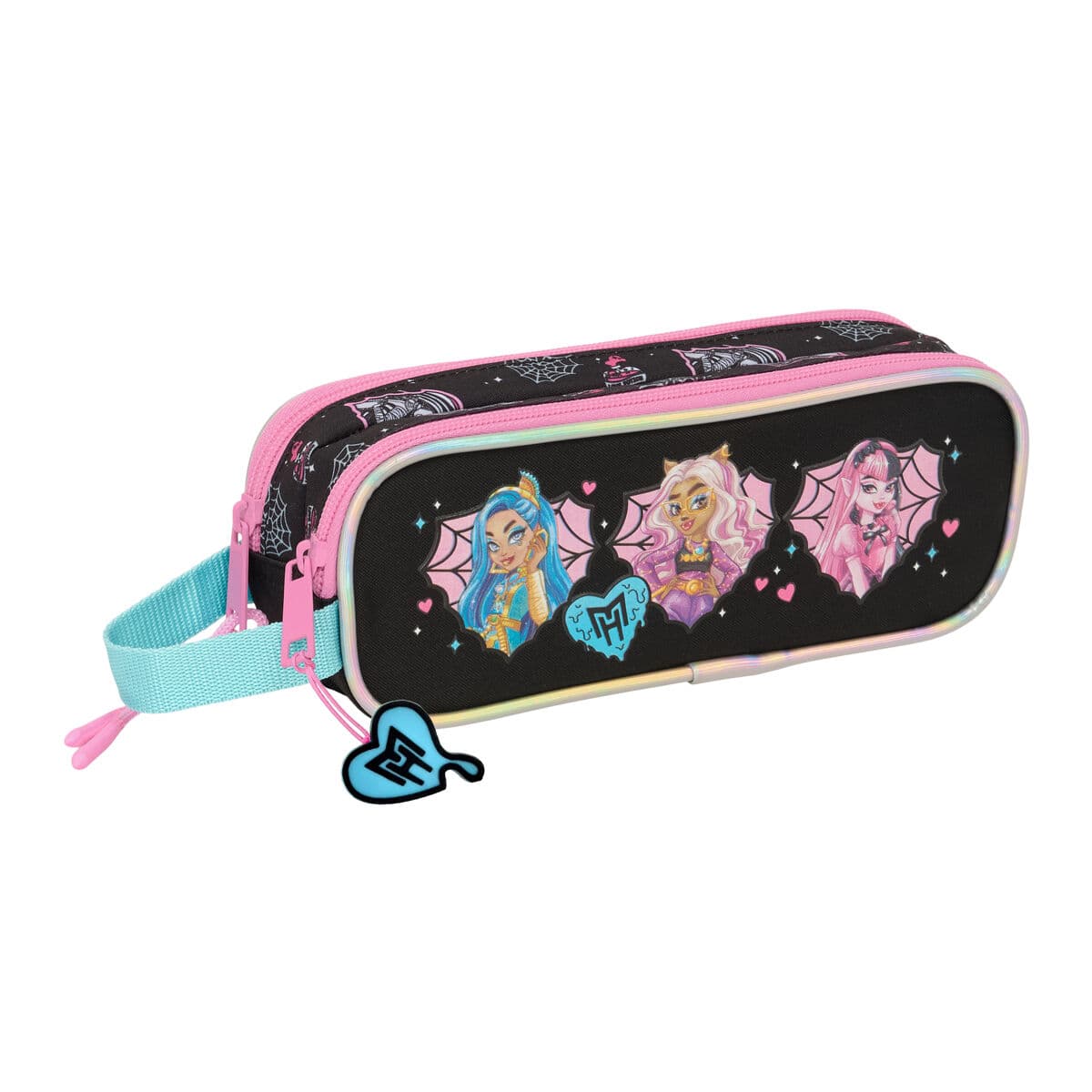 Necessaire Monster High Nero 21 x 8 x 6 cm