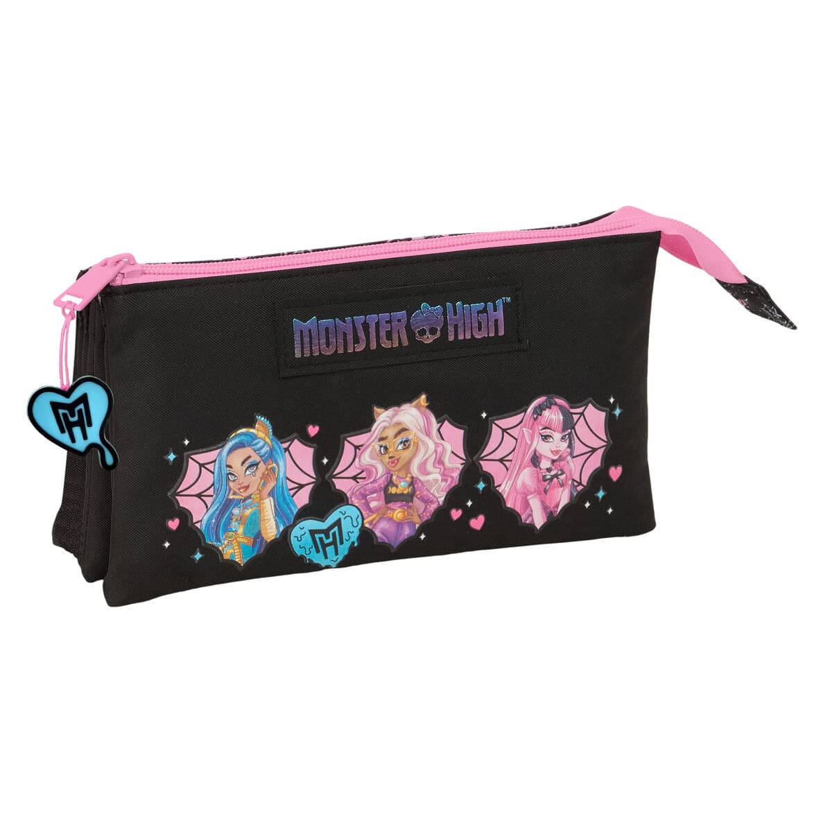 Necessaire Monster High Nero 22 x 12 x 3 cm