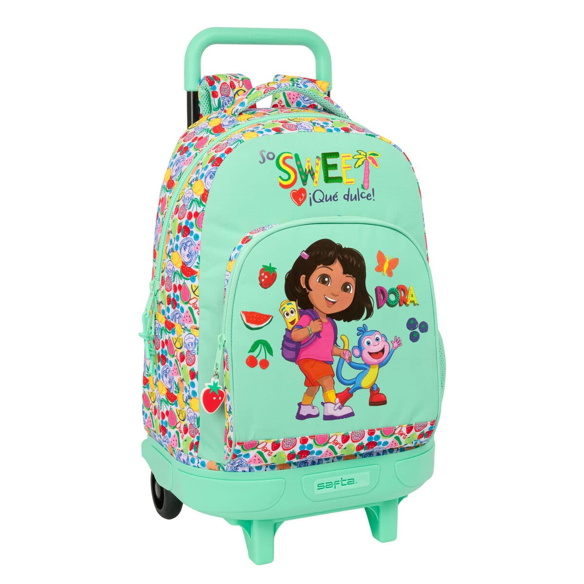 Zaino Scuola Dora Turchese 33 x 45 x 22 cm