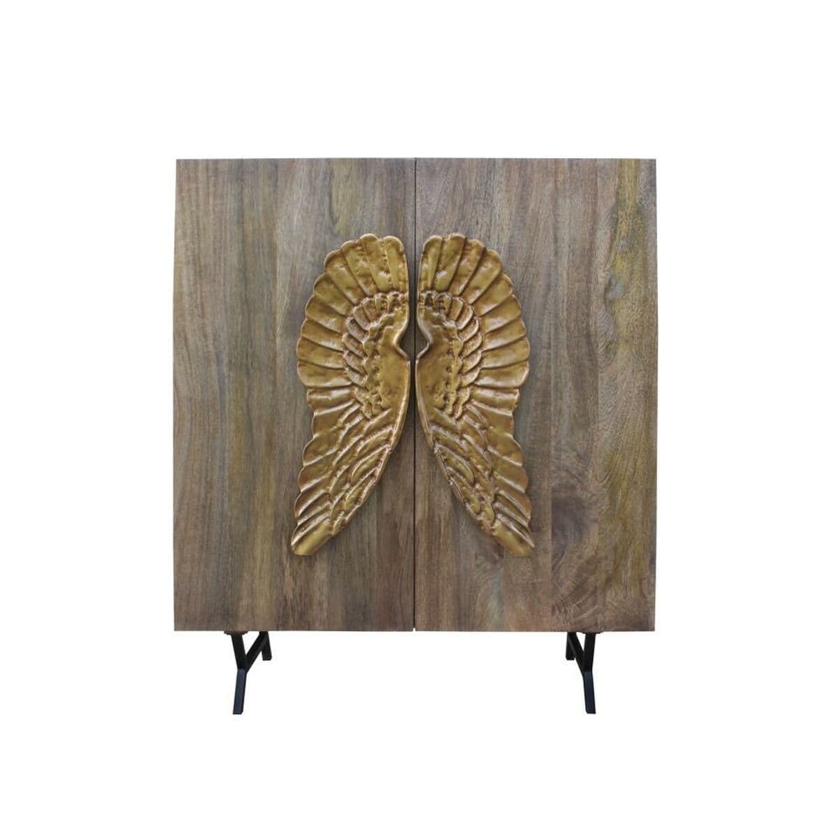 Credenza DKD Home Decor Marrone Dorato Legno di mango 100 x 45 x 120 cm 100 x 50 x 120 cm