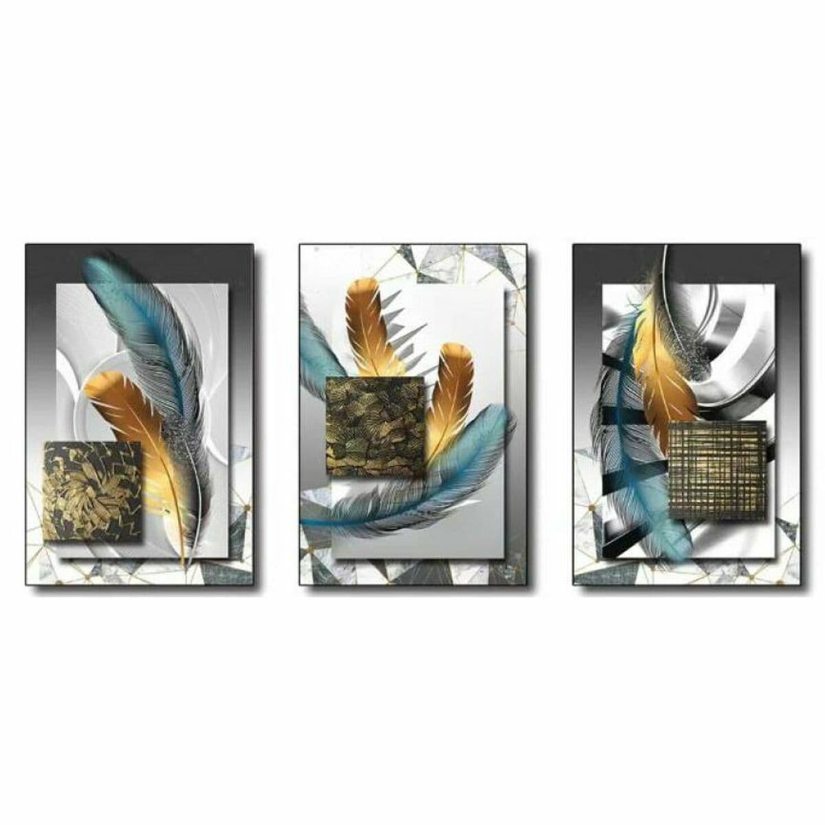 Tela DKD Home Decor polistirene Tela 53 x 3,5 x 73 cm