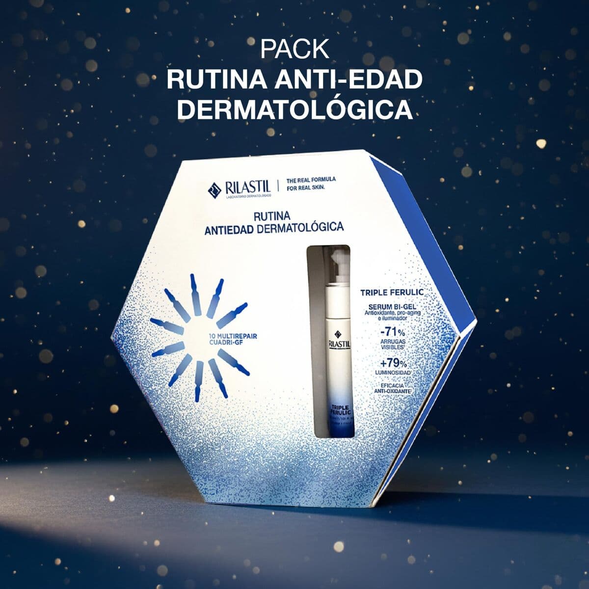 Cofanetto Cosmetica Donna Rilastil TRIPLE FERULIC 2 Pezzi