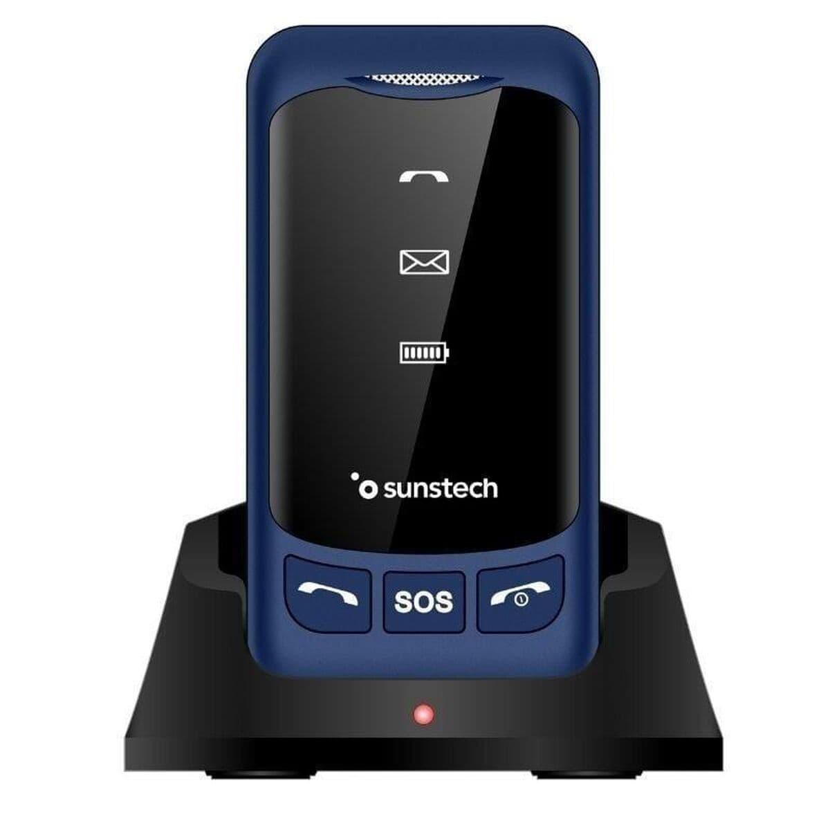 Cellulare per anziani Sunstech Azzurro