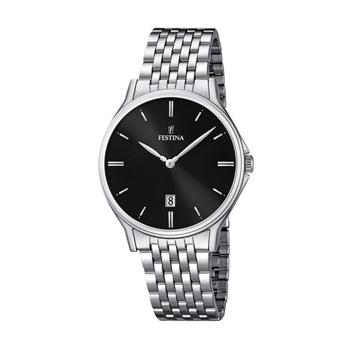 Orologio Uomo Festina F16744/4 Nero Argentato