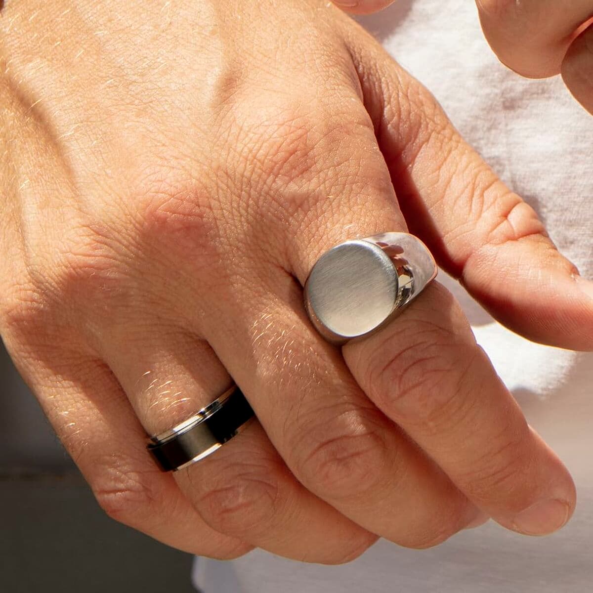 Anello Uomo Lotus LS2399-3/128 Argentato
