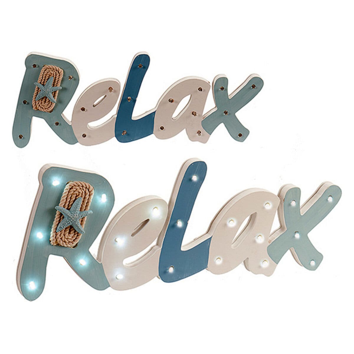 Pannello di Legno Gift Decor Luci LED