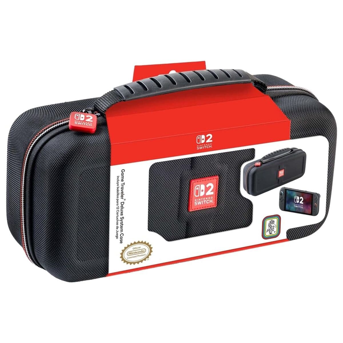 Confezione per Nintendo Switch 2 Ardistel NS230 XL Nero