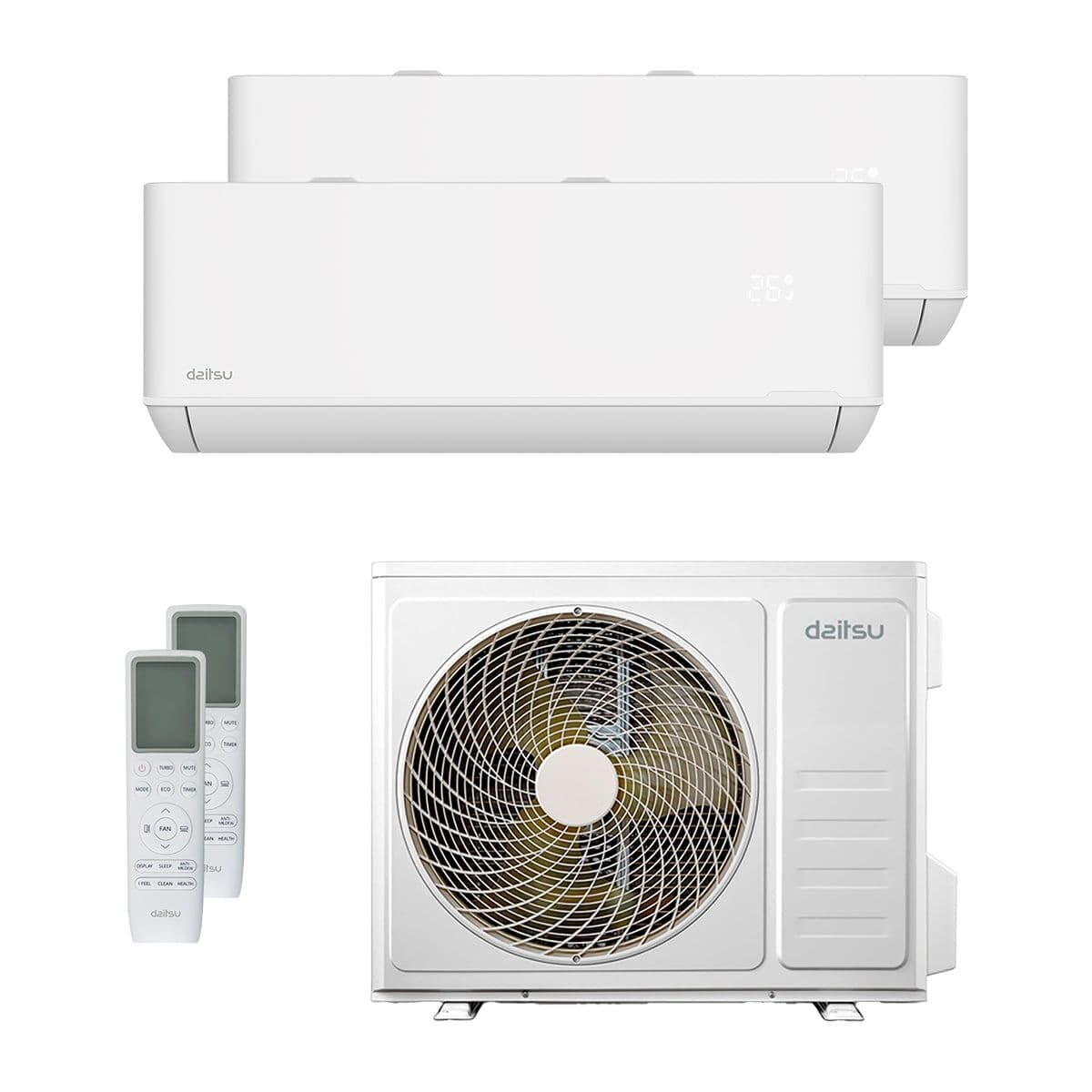 Condizionatore DAITSU ELECTRIC UE18 Bianco A+/A+ 5300 w 5590 fg/h